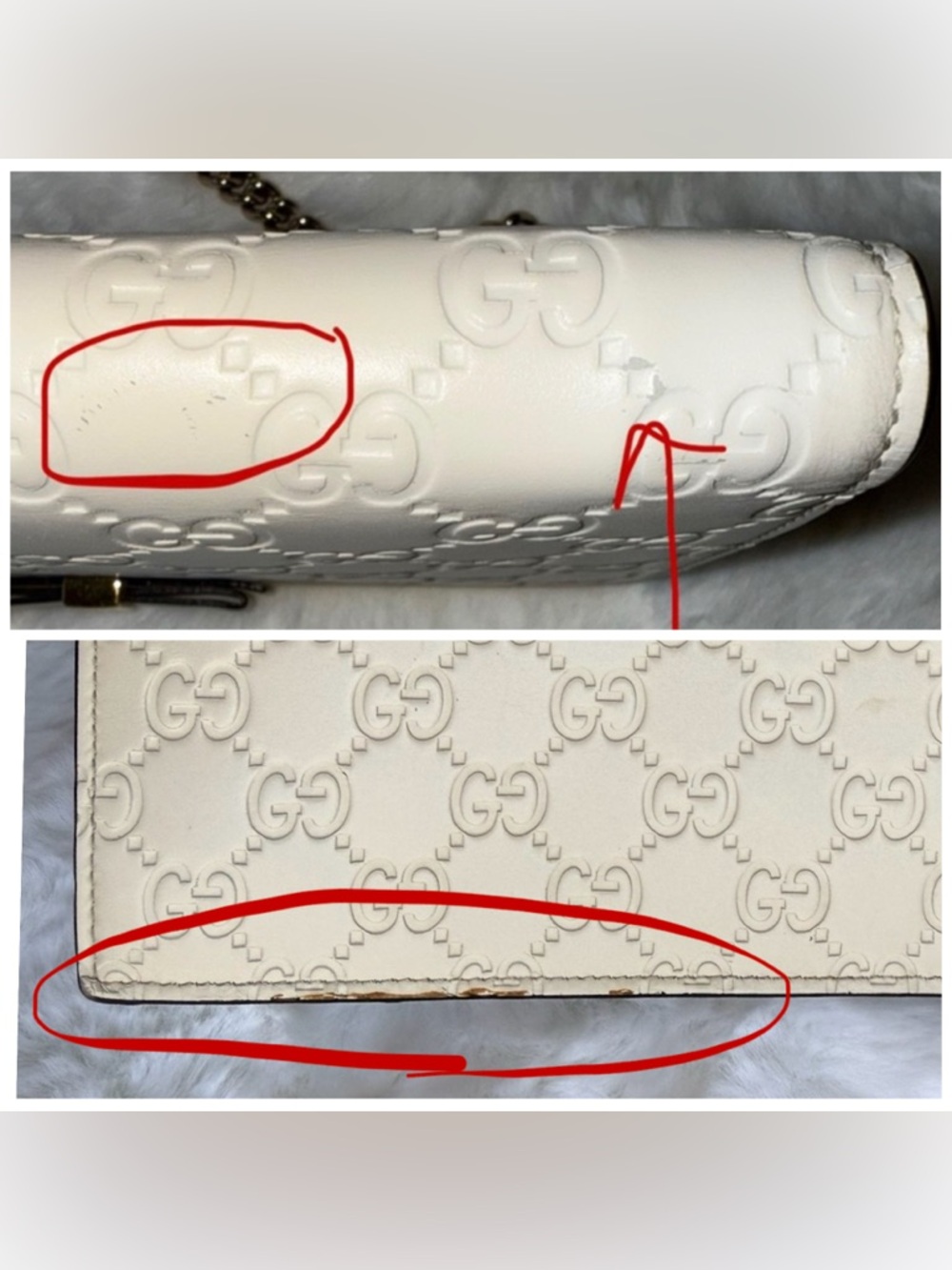 Gucci Guccissima Leather Wallet on a Chain - Picture 16 of 16